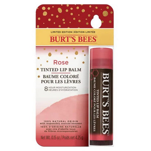 Rose Tinted Lip Balm Blister Box 0.15 Oz by Burts Bees