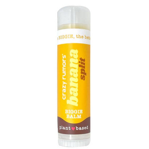 BIGGIE Banana Split Lip Balm 0.55 Oz by Crazy Rumors