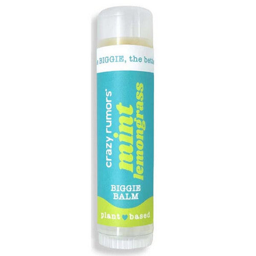 BIGGIE Mint Lemongrass Lip Balm 0.55 Oz by Crazy Rumors