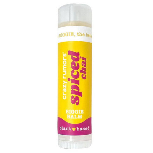 BIGGIE Spiced Chai Lip Balm 0.55 Oz by Crazy Rumors