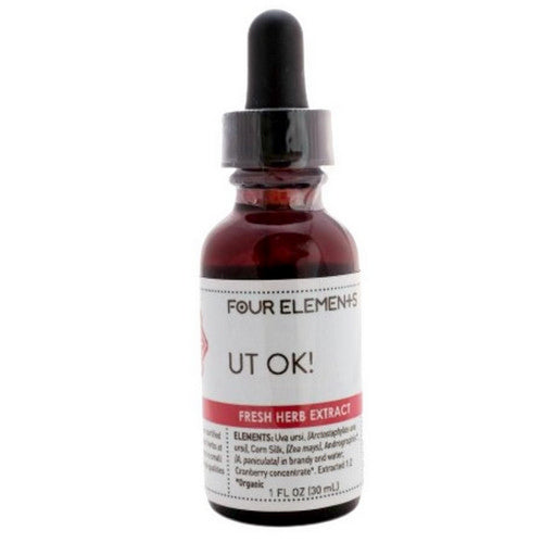 UT OK Herbal Tincture 1 Oz by Four Elements Herbals