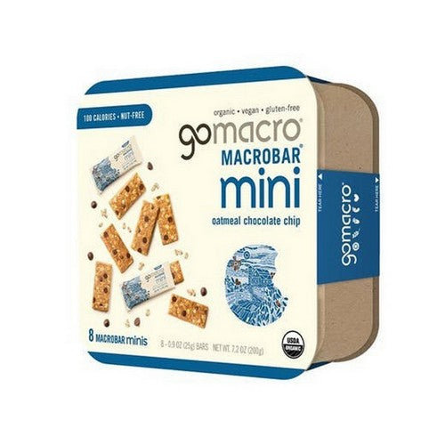 Organic Oatmeal Chocolate Chip Mini 8 Count by Gomacro