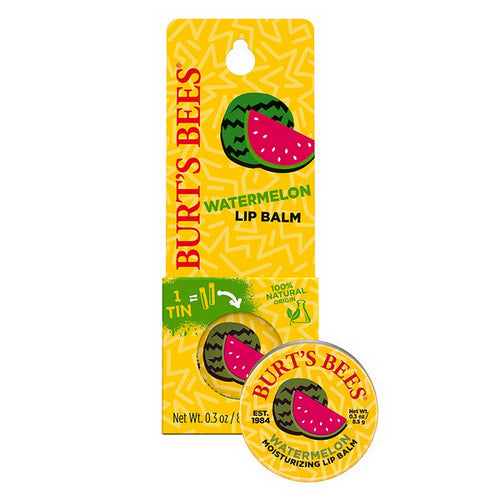Watermelon Lip Balm Tin 0.3 Oz by Burts Bees
