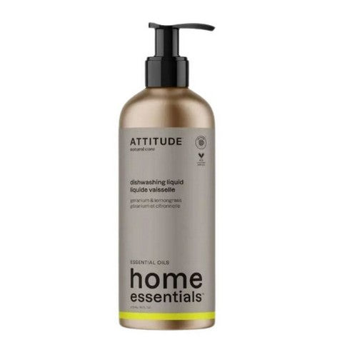 Dishwashing Liquid Geranium And Lemongrass 16 Oz by Attitude