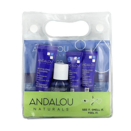 To Go Deep Hydration Routine Set 4 Count by Andalou Naturals