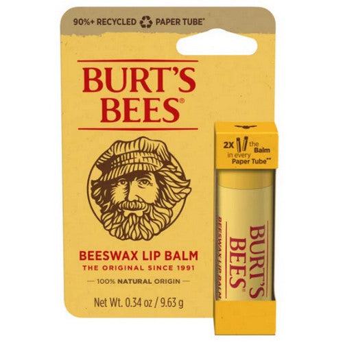 Beeswax Lip Balm Paper Tube 0.34 Oz by Burts Bees