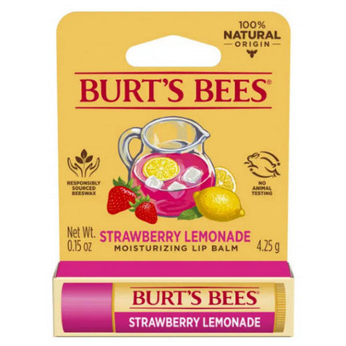 Strawberry Lemonade Lip Balm 0.15 Oz by Burts Bees