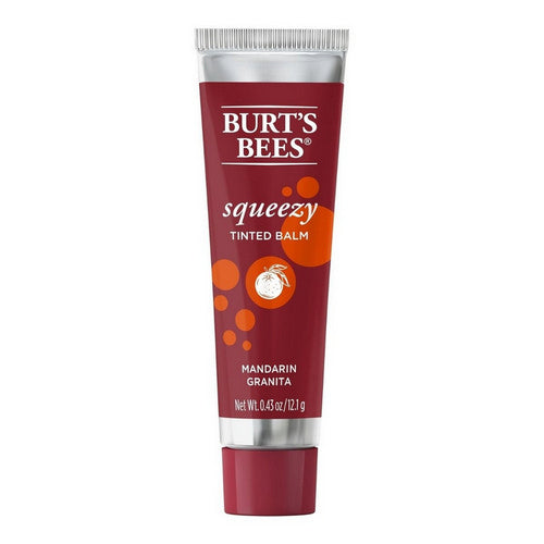 Squeezy Tinted Lip Balm Mandarin Granita 0.43 Oz by Burts Bees
