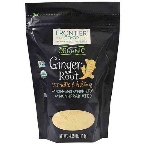 Organic Ground Ginger Root 4.09 Oz by Frontier Coop