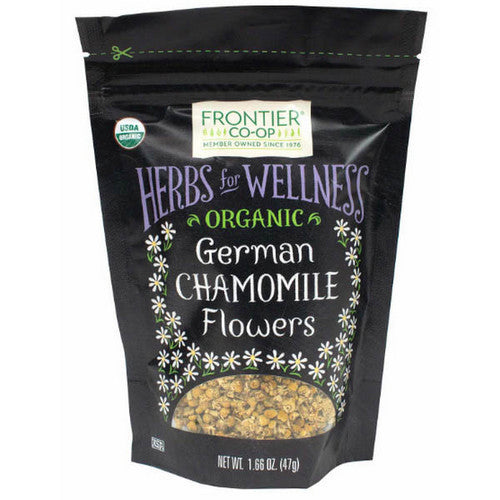 Organic German Chamomile Flowers 1.66 Oz by Frontier Coop