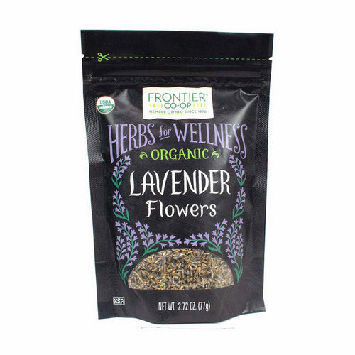 Organic Lavender Flowers 2.72 Oz by Frontier Coop