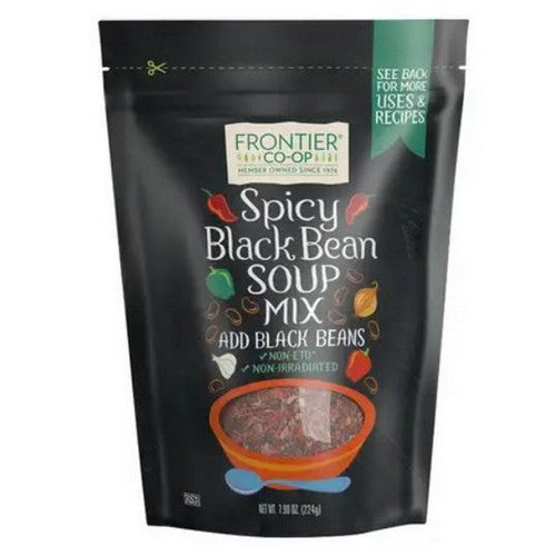Spicy Black Bean Soup Mix 7.9 Oz by Frontier Coop