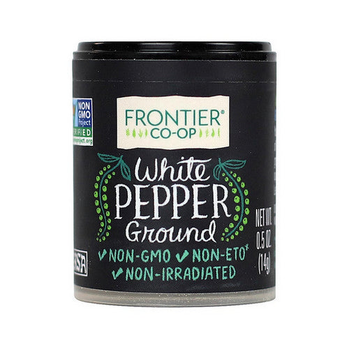White Pepper Ground 0.5 Oz by Frontier Coop