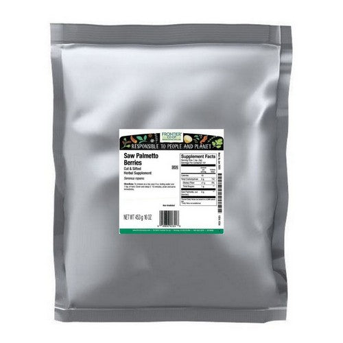Saw Palmetto Berries Cut & Sifted 1 Lb by Frontier Coop