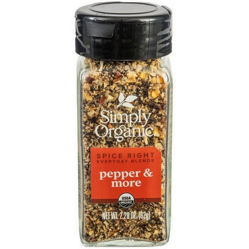 Organic Spice Right Pepper And More 2.2 Oz by Simply Organic