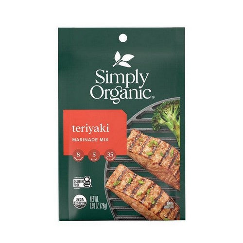 Organic Teriyaki Marinade Mix 0.99 Oz by Simply Organic