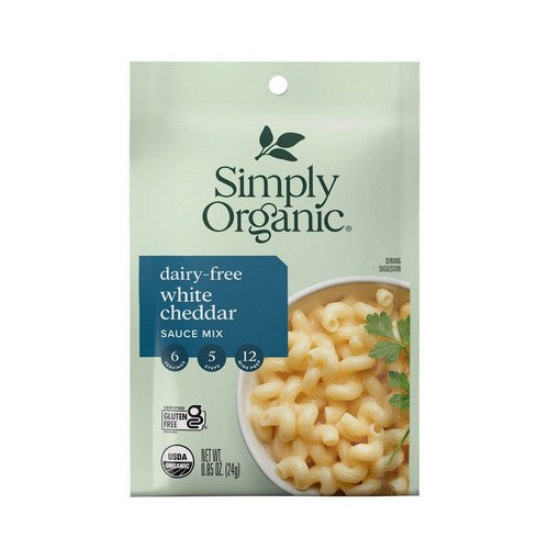 Organic Dairy-Free White Cheddar Sauce Mix 0.85 Oz by Simply Organic