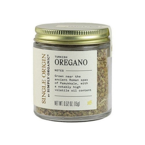 Single Origin Turkish Oregano Organic 0.52 Oz by Simply Organic