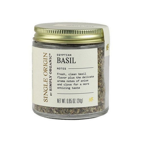 Single Origin Egyptian Basil Organic 0.85 Oz by Simply Organic