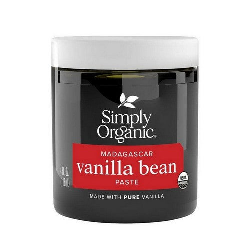 Organic Vanilla Bean Paste 4 Oz by Simply Organic