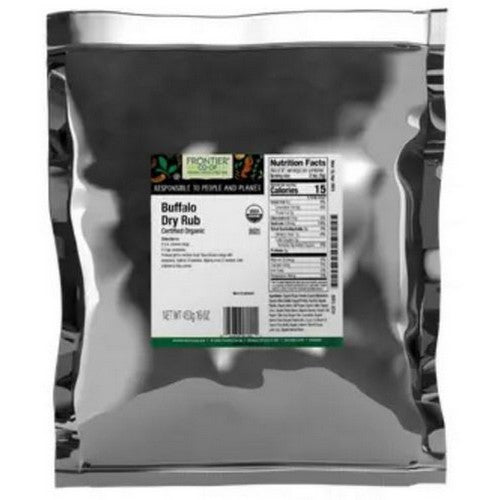 Organic Buffalo Dry Rub 1 Lb by Frontier Coop