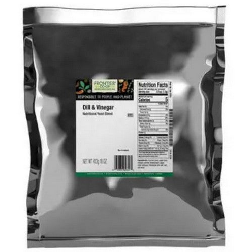 Dill & Vinegar Nutritional Yeast Blend 1 Lb by Frontier Coop