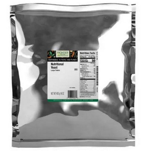 Nutritional Yeast Large Flakes 1 Lb by Frontier Coop