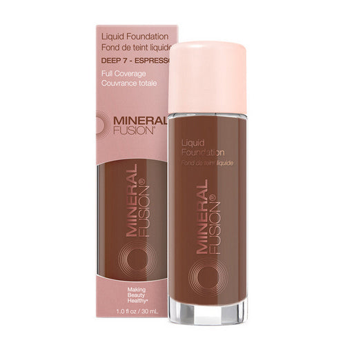 Deep 7 Espresso Liquid Foundation 1 Oz by Mineral Fusion