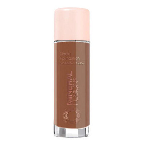 Deep 5 Walnut Pressed Powder Foundation 0.32 Oz by Mineral Fusion