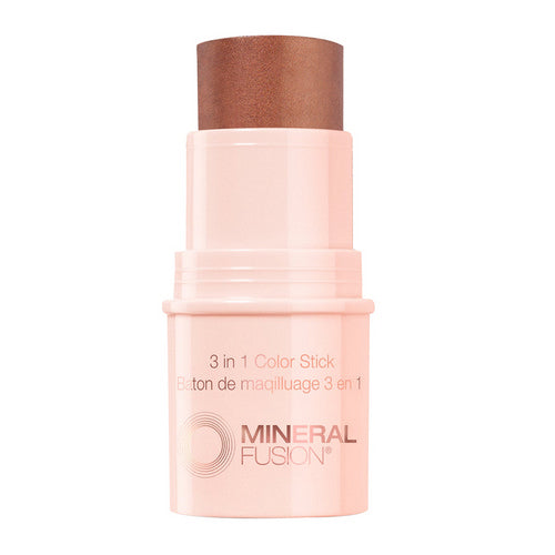 3-In-1 Magnetic Light Bronze Color Stick 0.18 Oz by Mineral Fusion