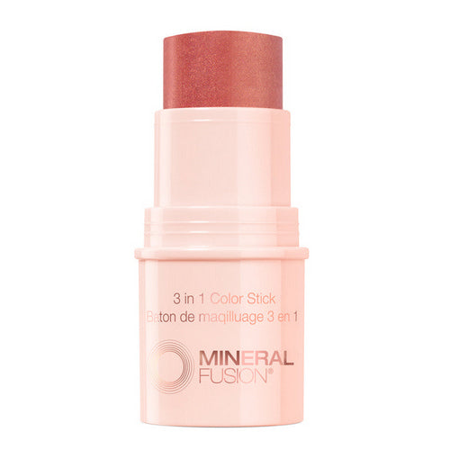 3-In-1 Terra Cotta Peach Color Stick 0.18 Oz by Mineral Fusion