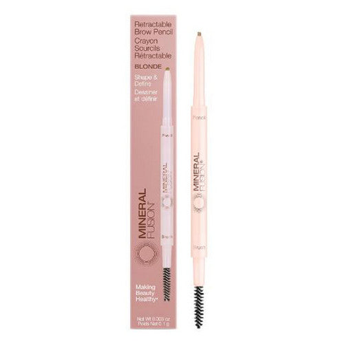 Medium Brown Retractable Brow Pencil 0.003 Oz by Mineral Fusion