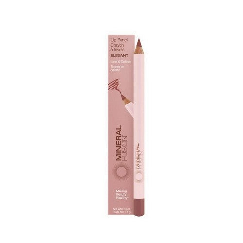 Elegant Lip Pencil 0.04 Oz by Mineral Fusion