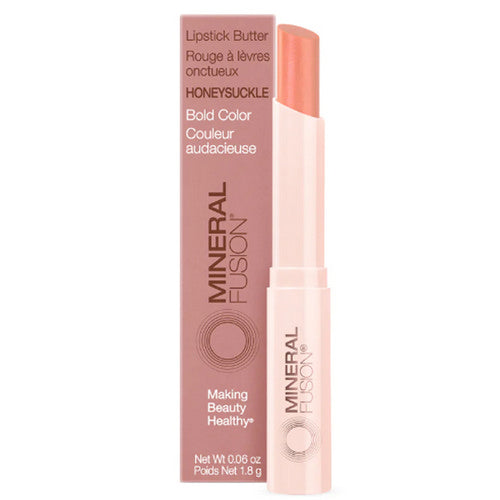 Honeysuckle Lipstick Butter 0.06 Oz by Mineral Fusion