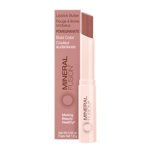 Pomegranate Lipstick Butter 0.06 Oz by Mineral Fusion