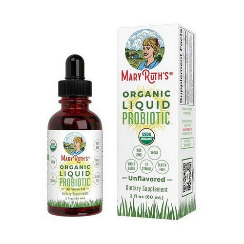 Organic Probiotic Liquid Drops 2 Oz by MaryRuth's