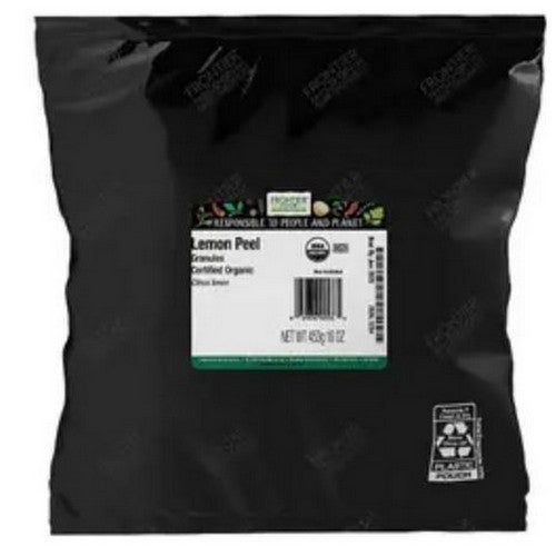 Organic Lemon Peel Granules 1 Lb by Frontier Coop