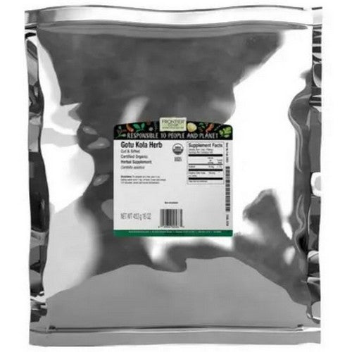 Organic Gotu Kola Herb Cut & Sifted 1 Lb by Frontier Coop
