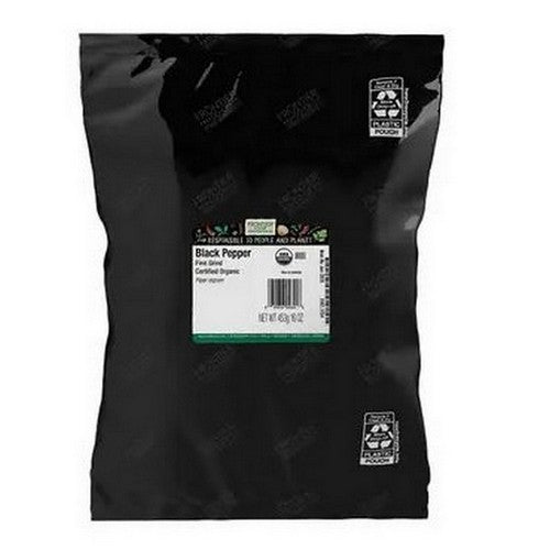 Organic Fine Grind Black Pepper 1 Lb by Frontier Coop