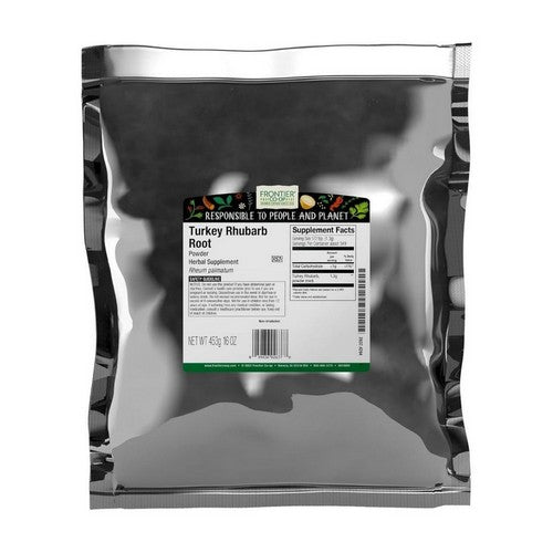 Turkey Rhubarb Root Powder 16 Oz by Frontier Coop