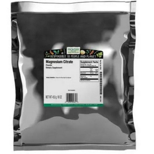 Magnesium Citrate Powder 1 Lb by Frontier Coop