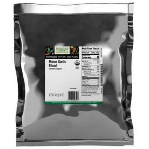 Organic Mama Garlic Seasoning Blend 1 Lb by Frontier Coop