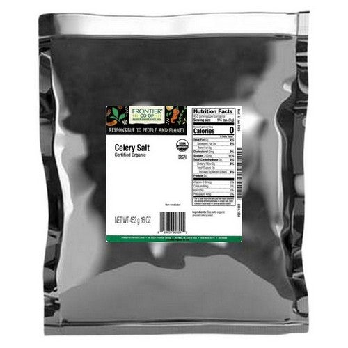 Organic Celery Salt 1 Lb by Frontier Coop