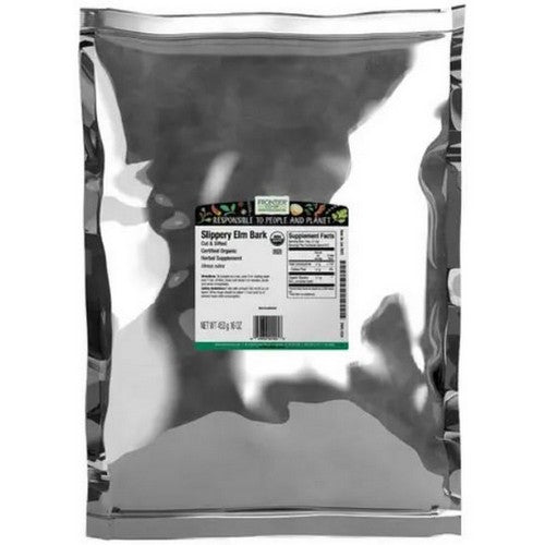 Organic Slippery Elm Inner Bark Cut & Sifted 1 Lb by Frontier Coop