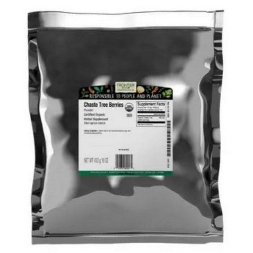 Organic Chaste Tree Berries Whole 1 Lb by Frontier Coop