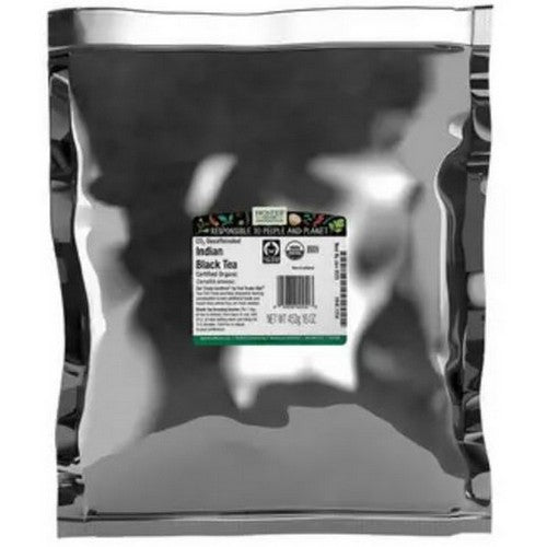 Organic CO2 Decaffeinated Indian Black Tea 1 Lb by Frontier Coop
