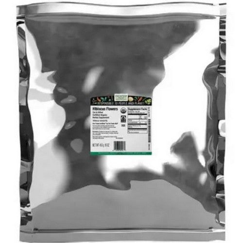 Organic Hibiscus Flowers Cut & Sifted 1 Lb by Frontier Coop