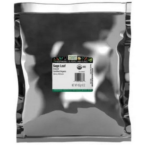Organic Sage Leaf Ground 1 Lb by Frontier Coop