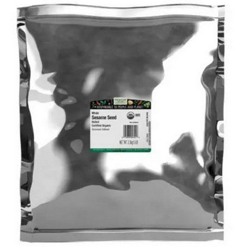 Whole Organic Hulled Sesame Seed 1 Lb by Frontier Coop