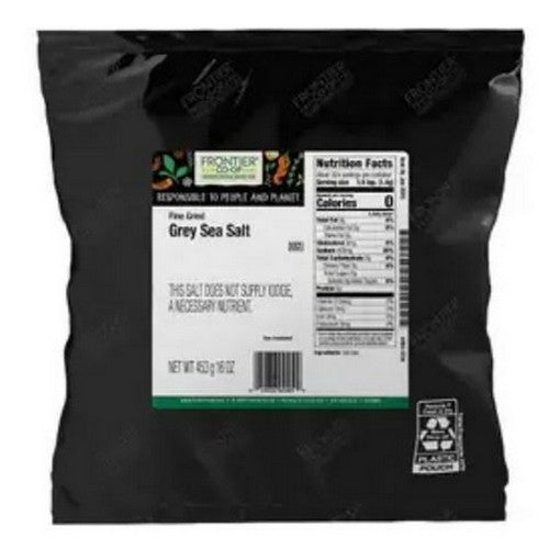Grey Sea Salt Fine Grind 1 Lb by Frontier Coop